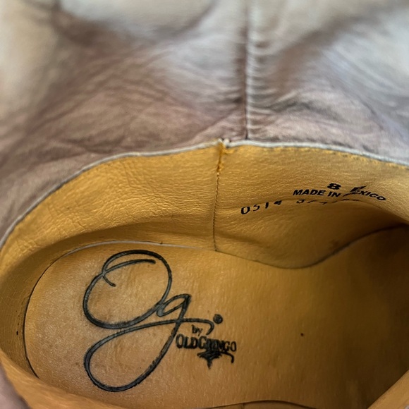 Old Gringo Studded Buckles Western Torero Leather Boots Women’s Size 8 - Picture 10 of 11